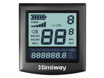 Himiway Cobra Fahrradcomputer, Display, Himiwaybikes - Himiway.ch